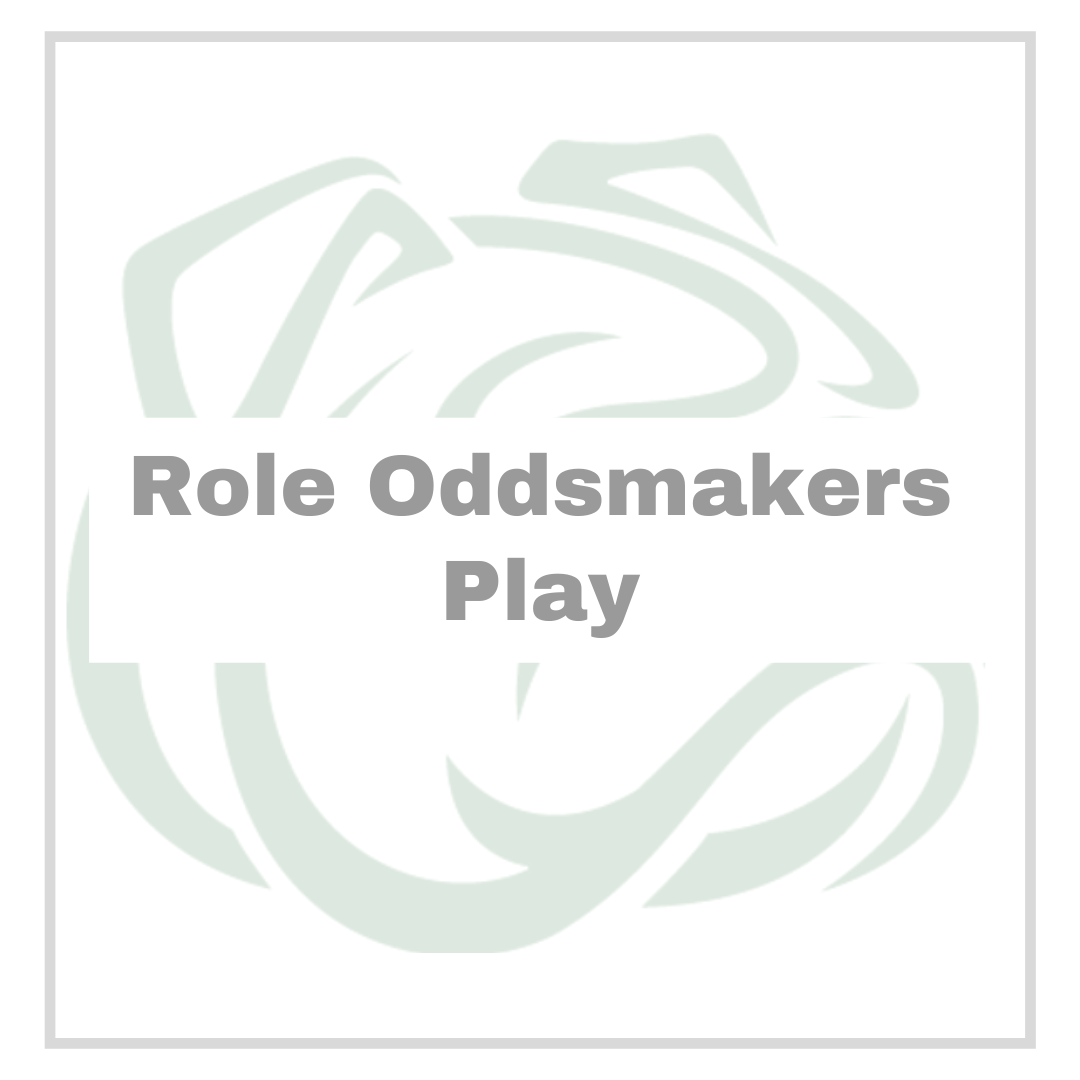 Role Oddsmakers Play When Making the Odds width=